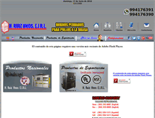 Tablet Screenshot of h-ruizhnos.com
